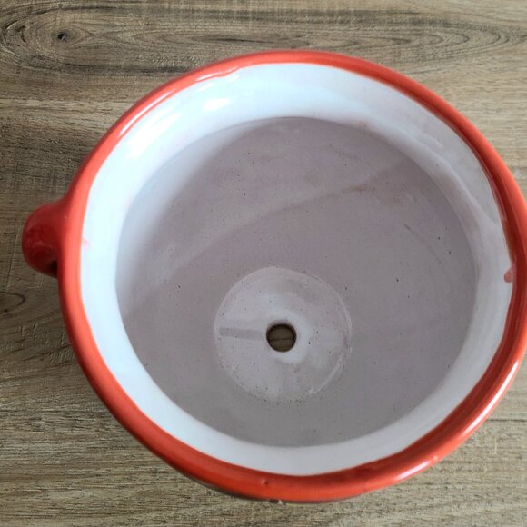 Talavera Mexican pottery hand painted ceramic vibrant colors planter. - Picture 4 of 7